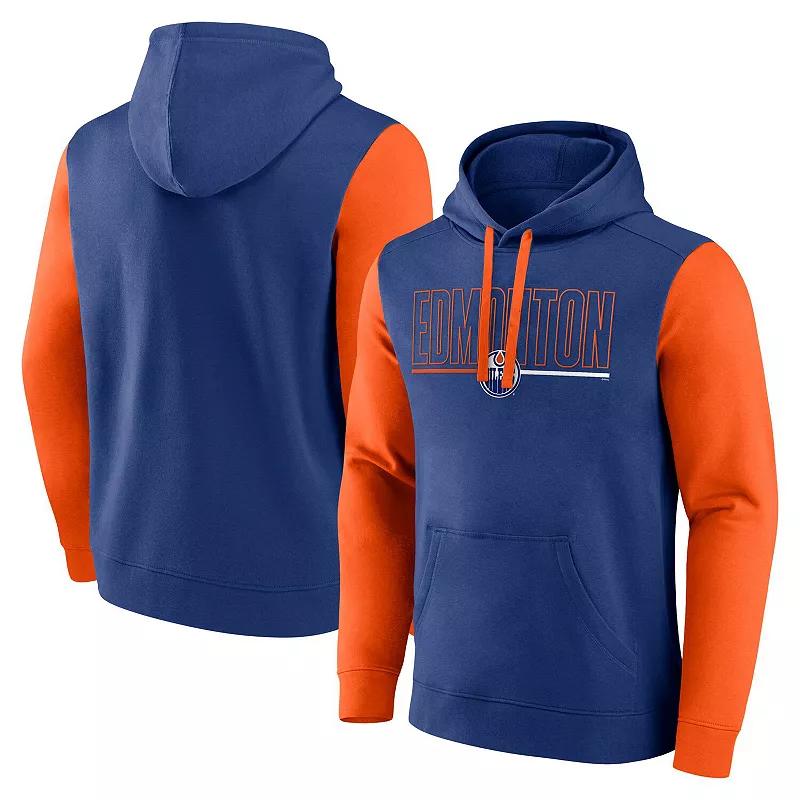 Men's Royal New York Islanders Deliver Fleece Pullover Hoodie, Size: Small, Isl Blue Product Image