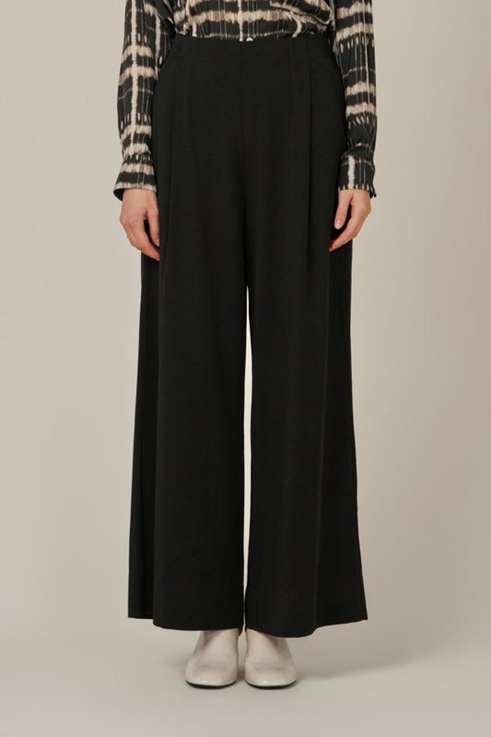 Wide Leg Tencel Pants Product Image