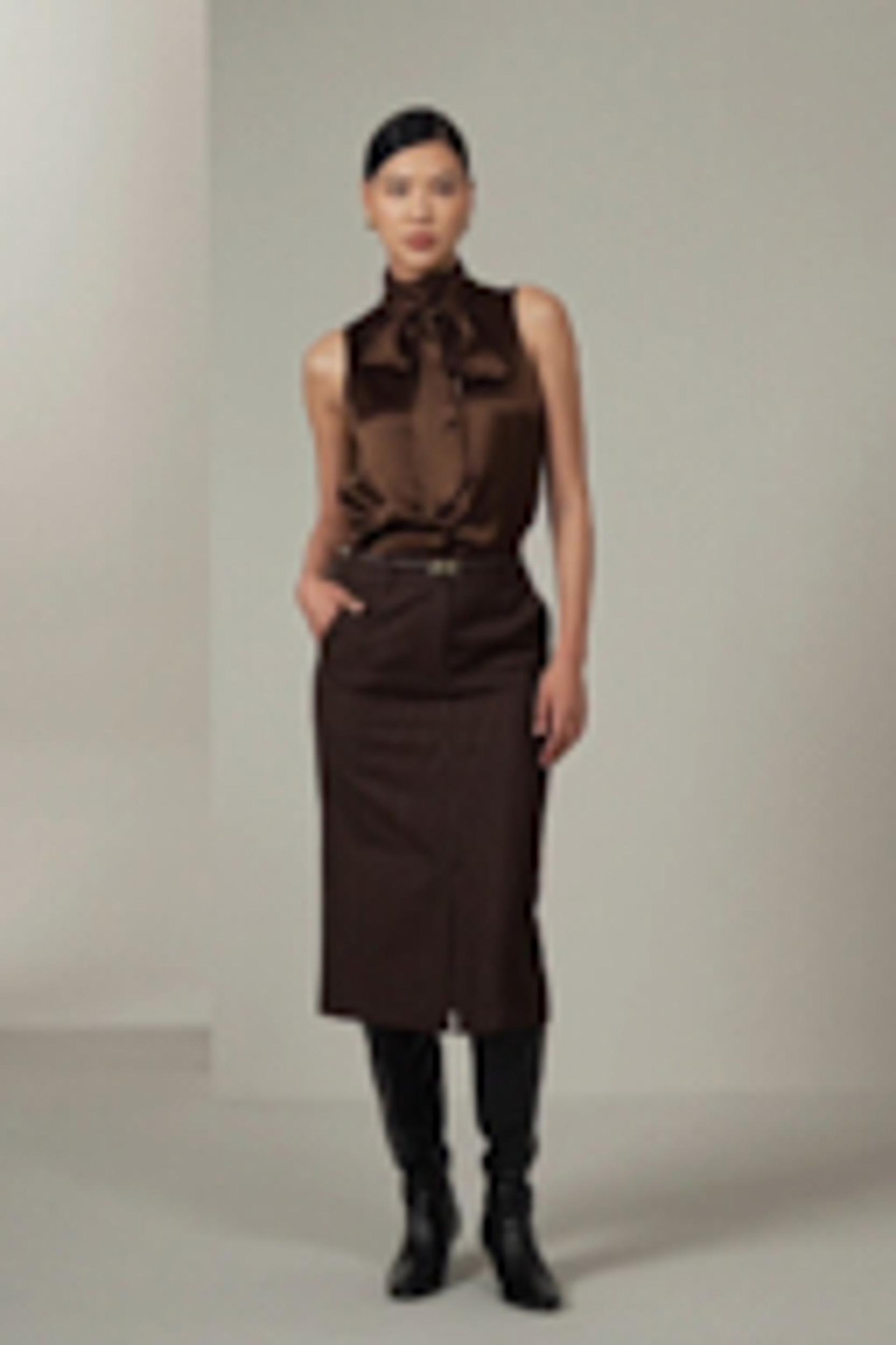 LILYSILK Silk Tank Tops - Womens - Chocolate Natural Silk - Exquisite Sleeveless Tops Petite L Product Image