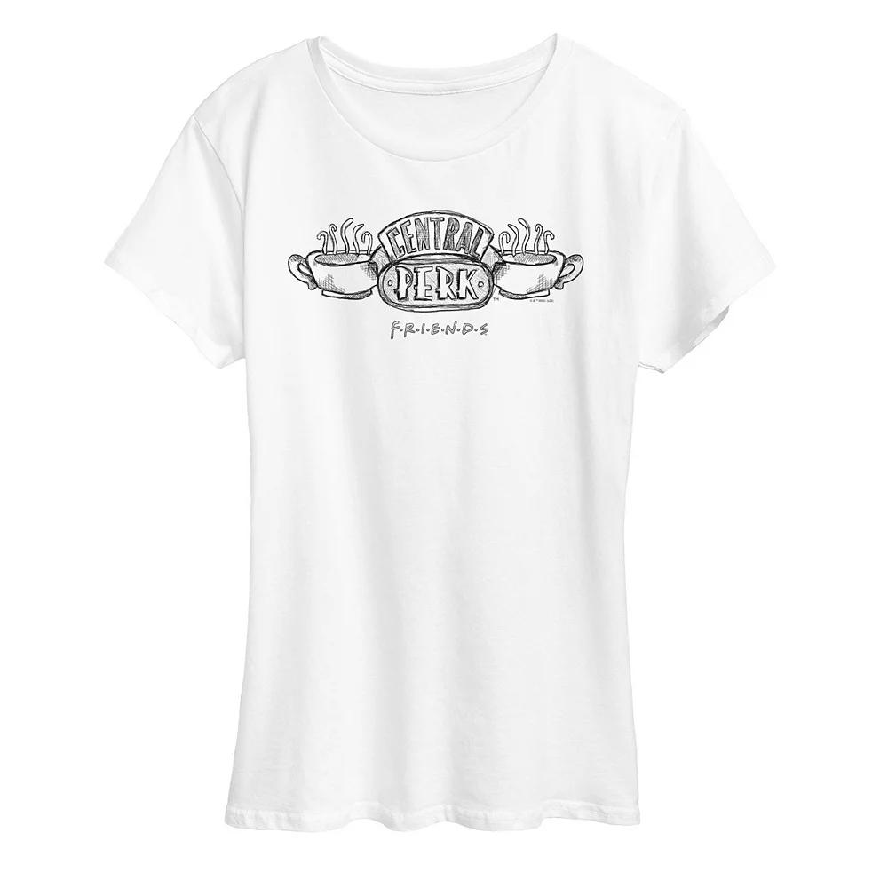 Women's Friends Central Perk Logo Graphic Tee,  Product Image