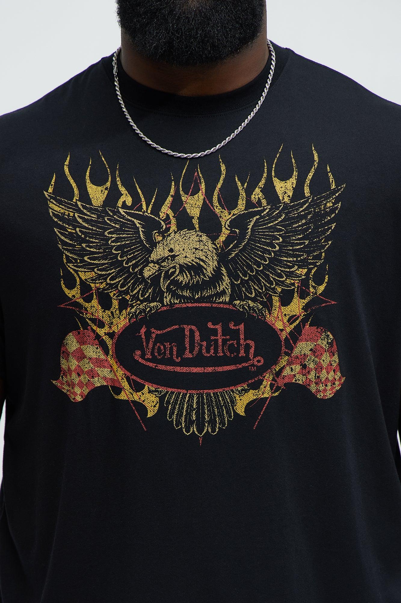Von Dutch Eagle Short Sleeve Tee - Black Product Image