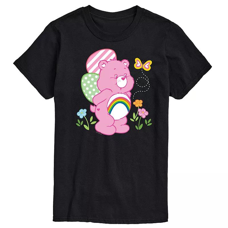 Men's Care Bears Cheer Bear Easter Scene Graphic Tee,  Product Image