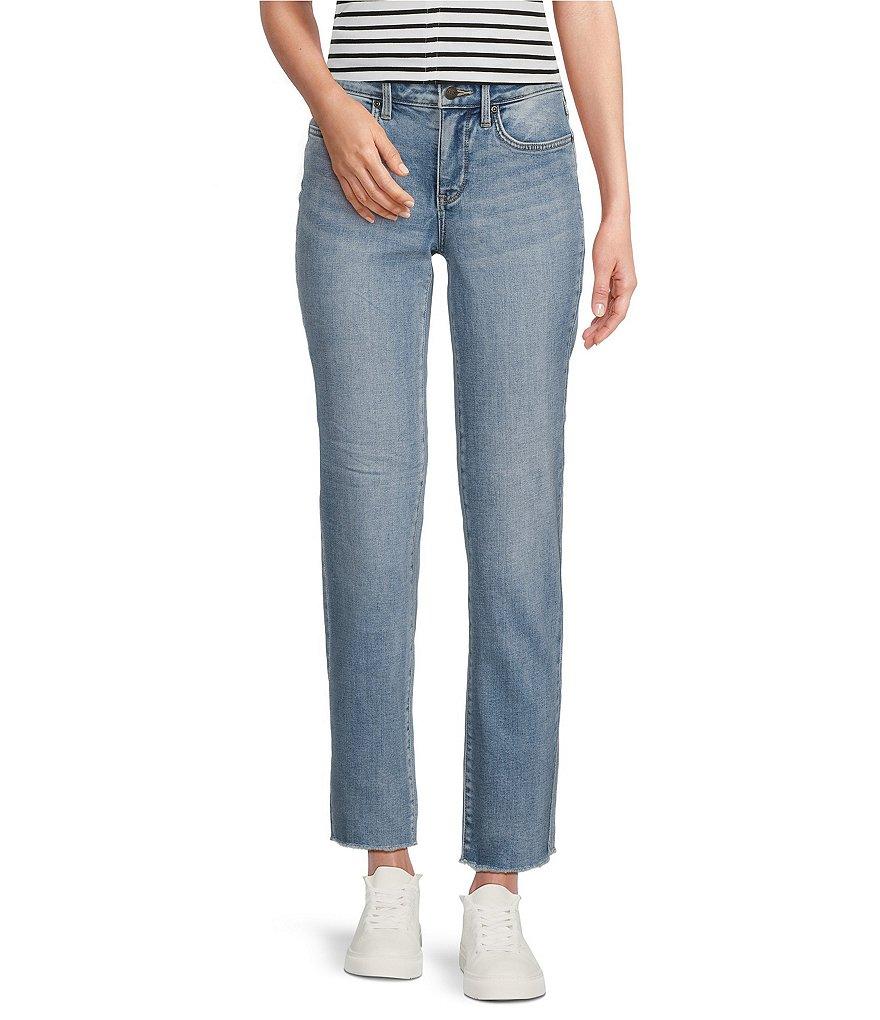 NYDJ Petite Size Sheri Lift Tuck® Frayed Hem Ankle Jean Product Image