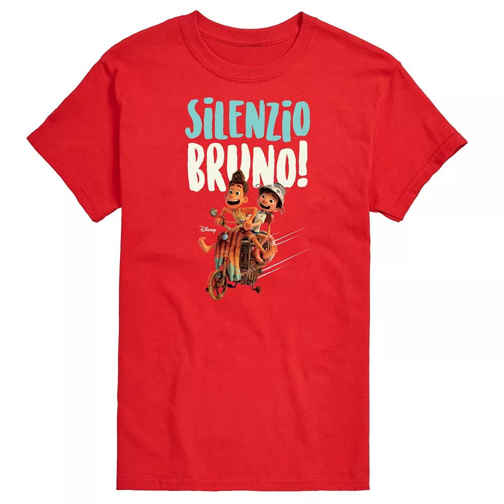 Disney / Pixar's Luca Big & Tall Silenzio Bruno Graphic Tee, Men's,  Product Image