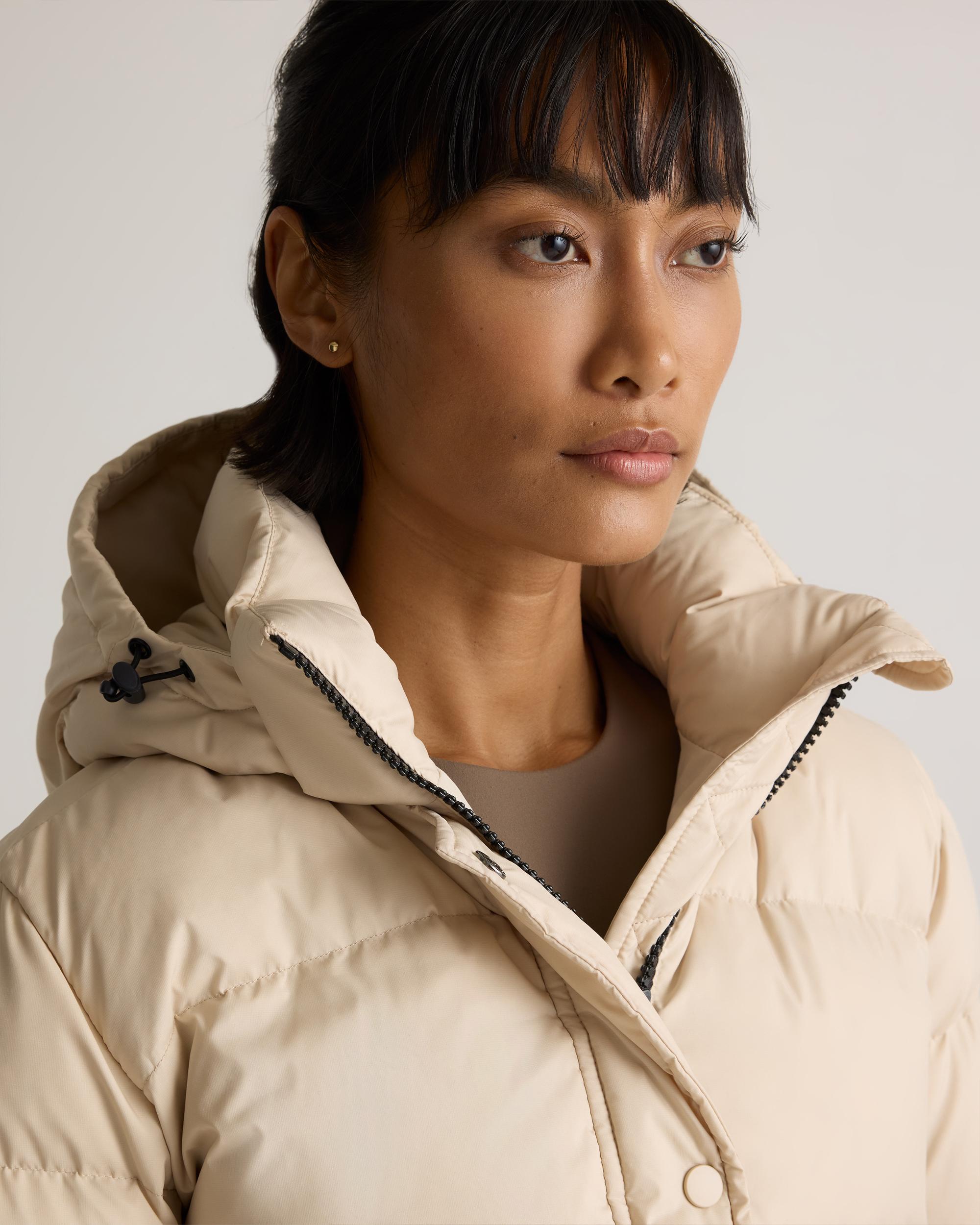 Quince | Women's Responsible Down Cropped Puffer Jacket Recycled Polyester Product Image