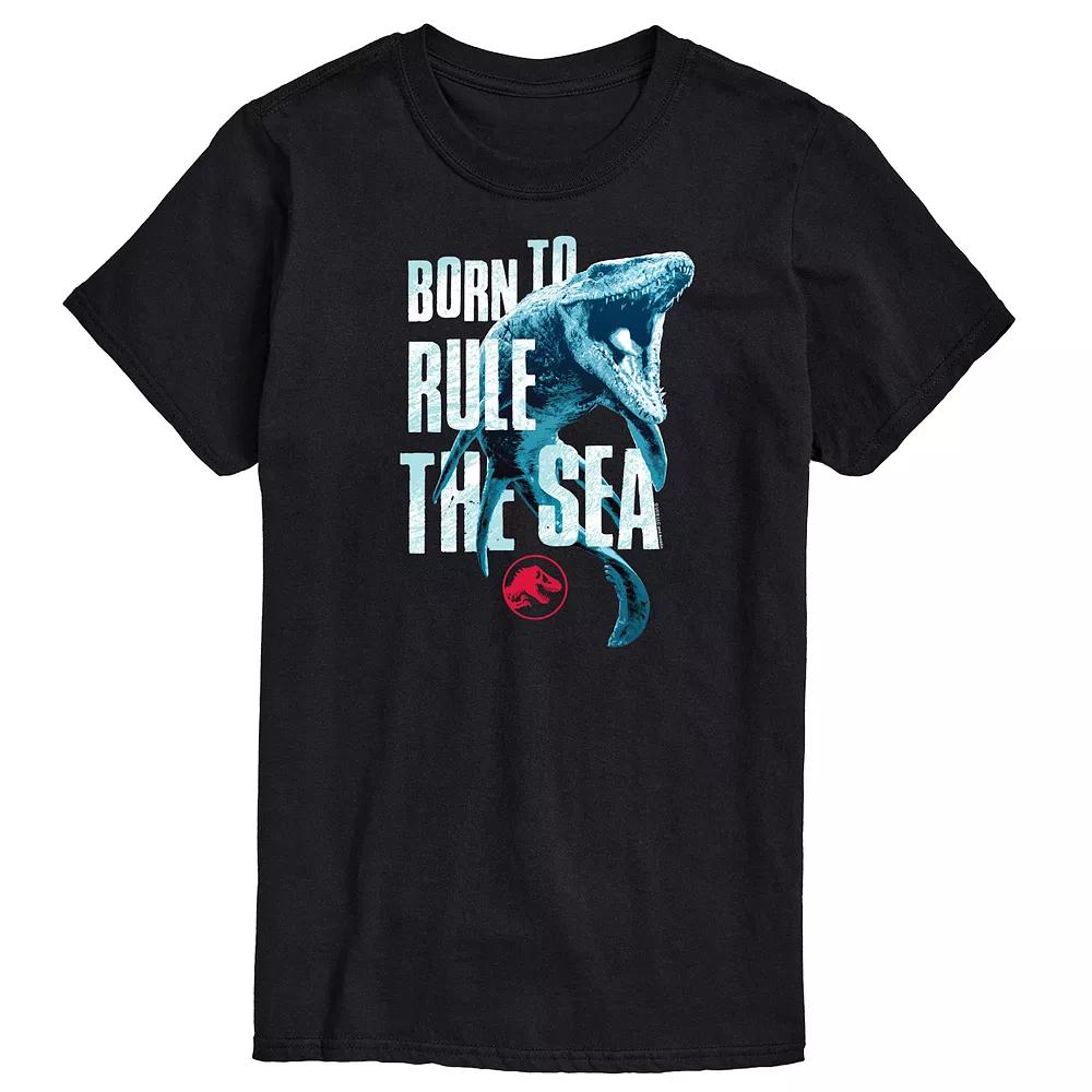 Men's Jurassic World Born To Rule The Sea Long Sleeve,  Product Image