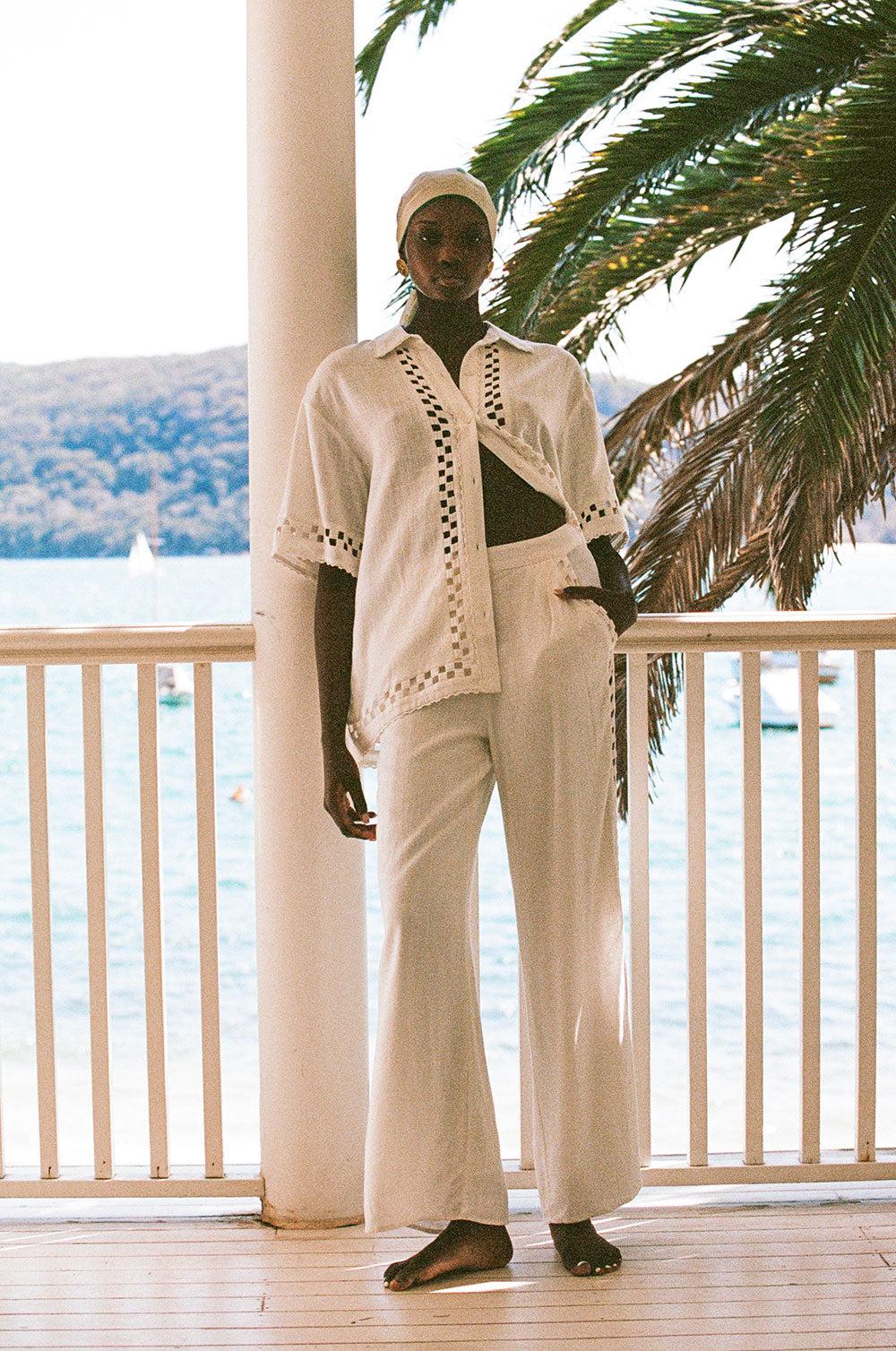 Alyssia Pants - White Product Image