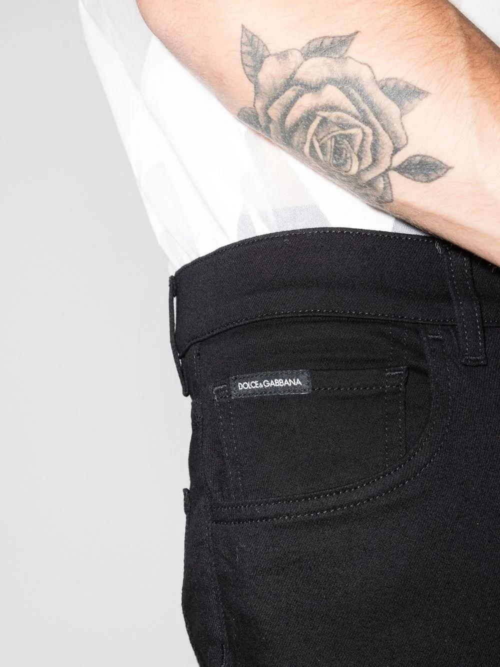 logo-patch slim-fit jeans Product Image