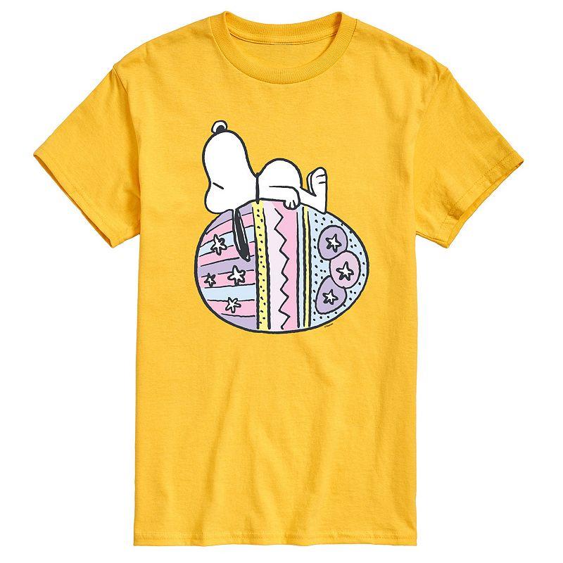 Men's Peanuts Snoopy Easter Egg Graphic Tee,  Product Image