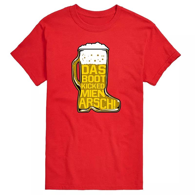Big & Tall Beer Glass DasBoot Graphic Tee, Men's,  Product Image