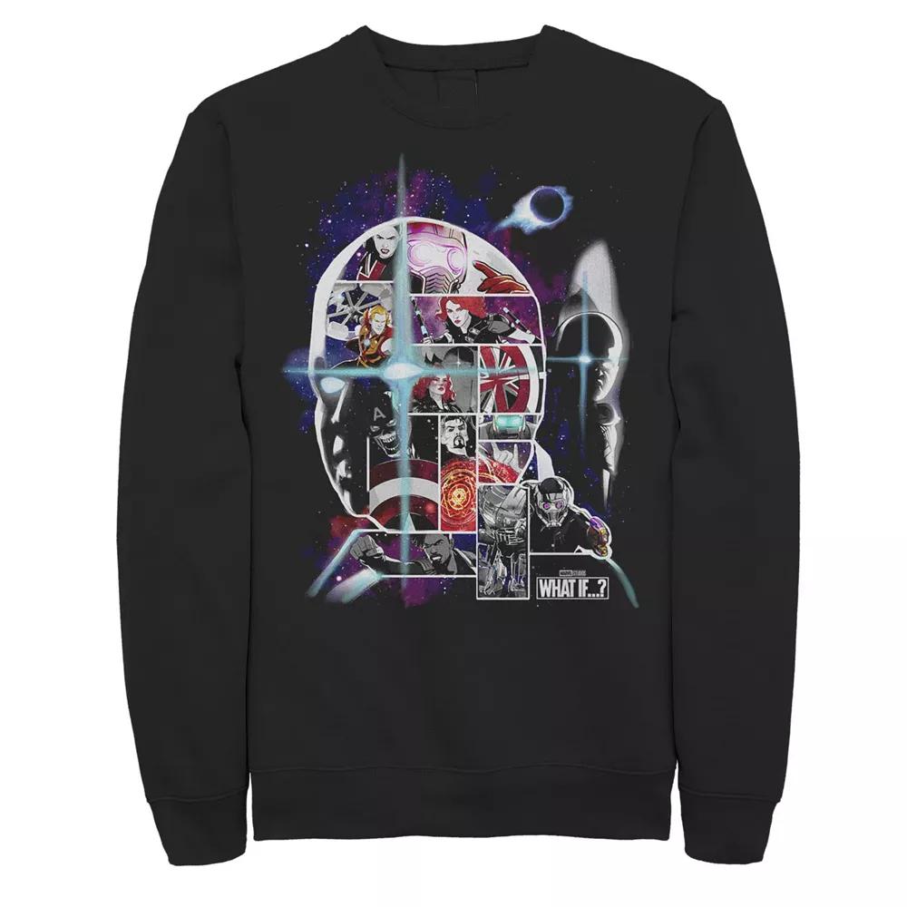 Men's Marvel What If Watcher Collage Sweatshirt, Boy's,  Product Image