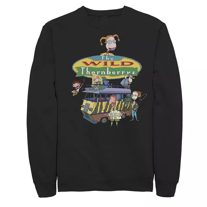 Men's Nickelodeon The Wild Thornberrys Family RV Logo Sweatshirt,  Product Image