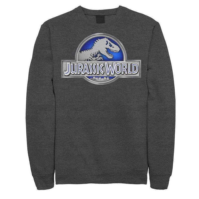 Men's Jurassic World Classic Metal Coin Logo Fleece,  Product Image