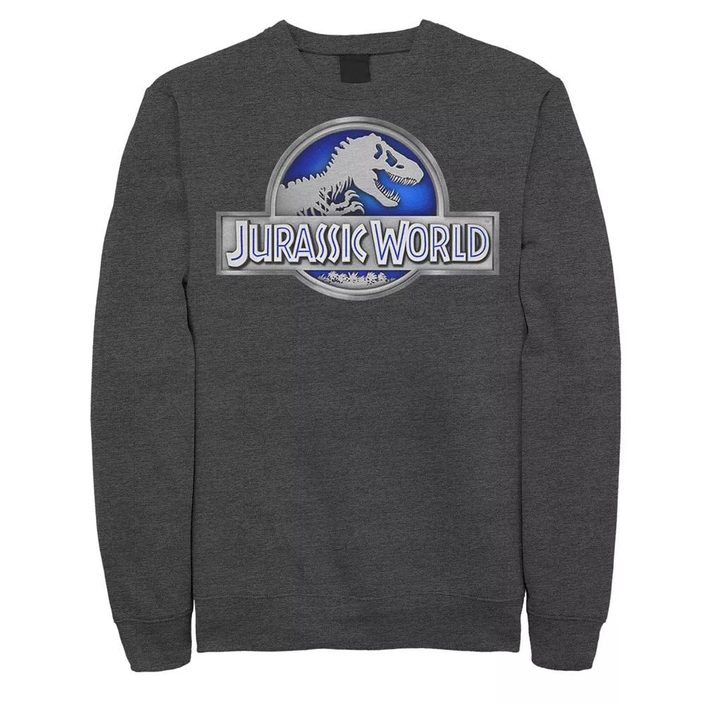 Men's Jurassic World Classic Metal Coin Logo Fleece,  Product Image