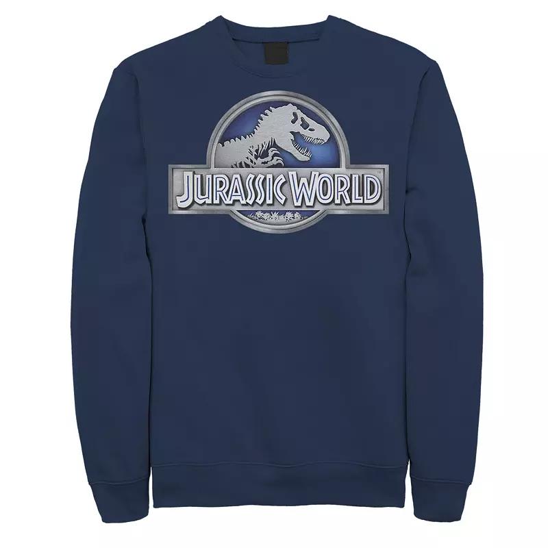 Men's Jurassic World Classic Metal Coin Logo Fleece,  Product Image