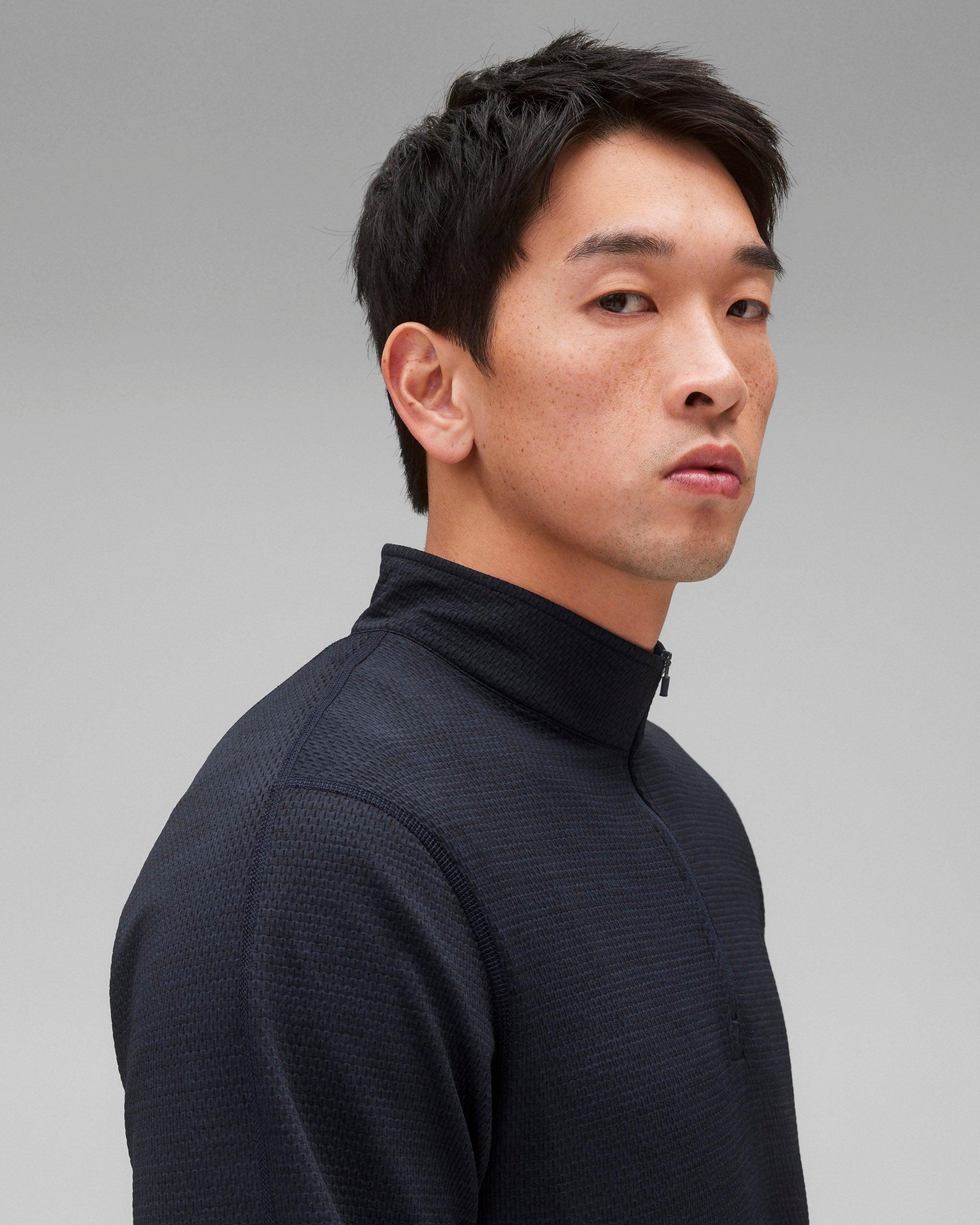 Solotex Mesh Tiebreak Standard Quarter Zip Male Product Image