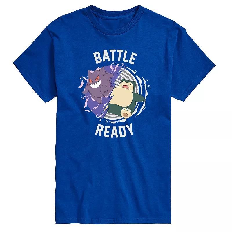 Big & Tall Pokemon Snorlax "Battle Ready" Graphic Tee, Men's,  Product Image