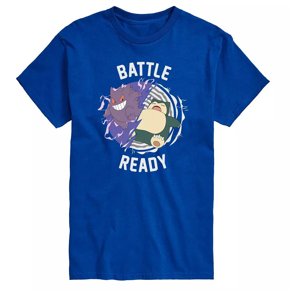 Big & Tall Pokemon Snorlax "Battle Ready" Graphic Tee, Men's,  Product Image