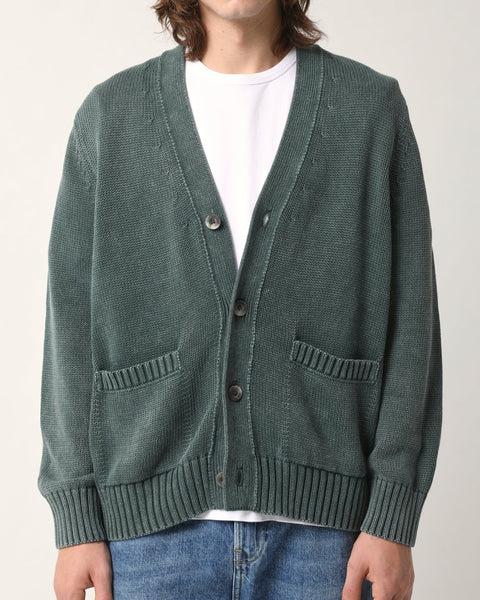 Acid Wash Cardigan - Midnight Product Image
