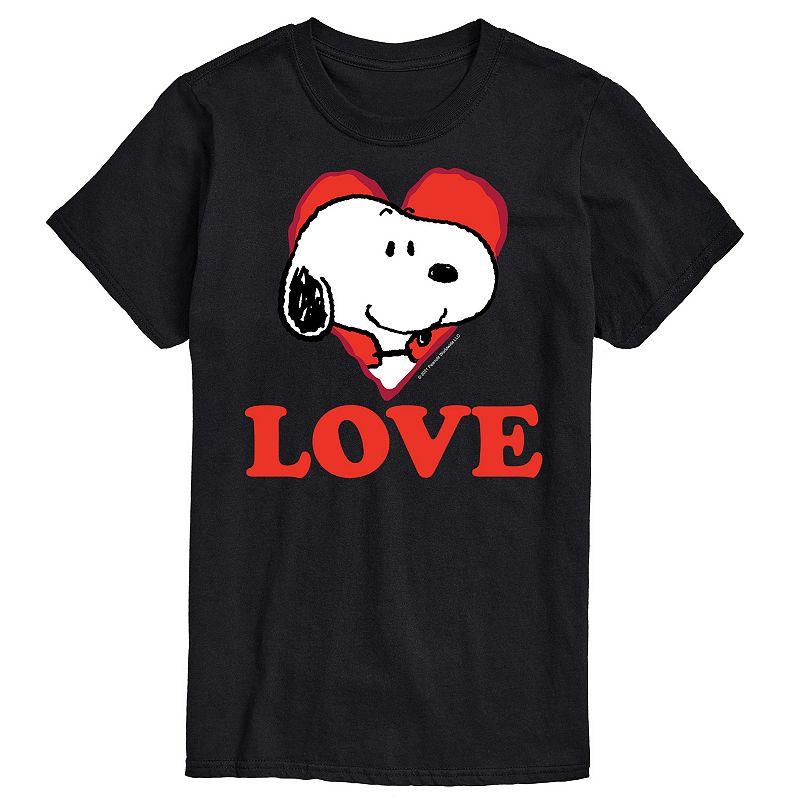 Men's Peanuts I Love Snoopy Tee,  Product Image