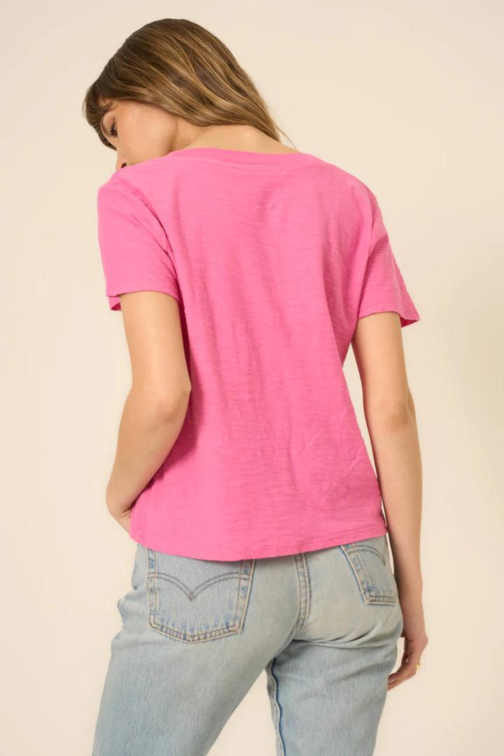 Plata Notched Tee Product Image