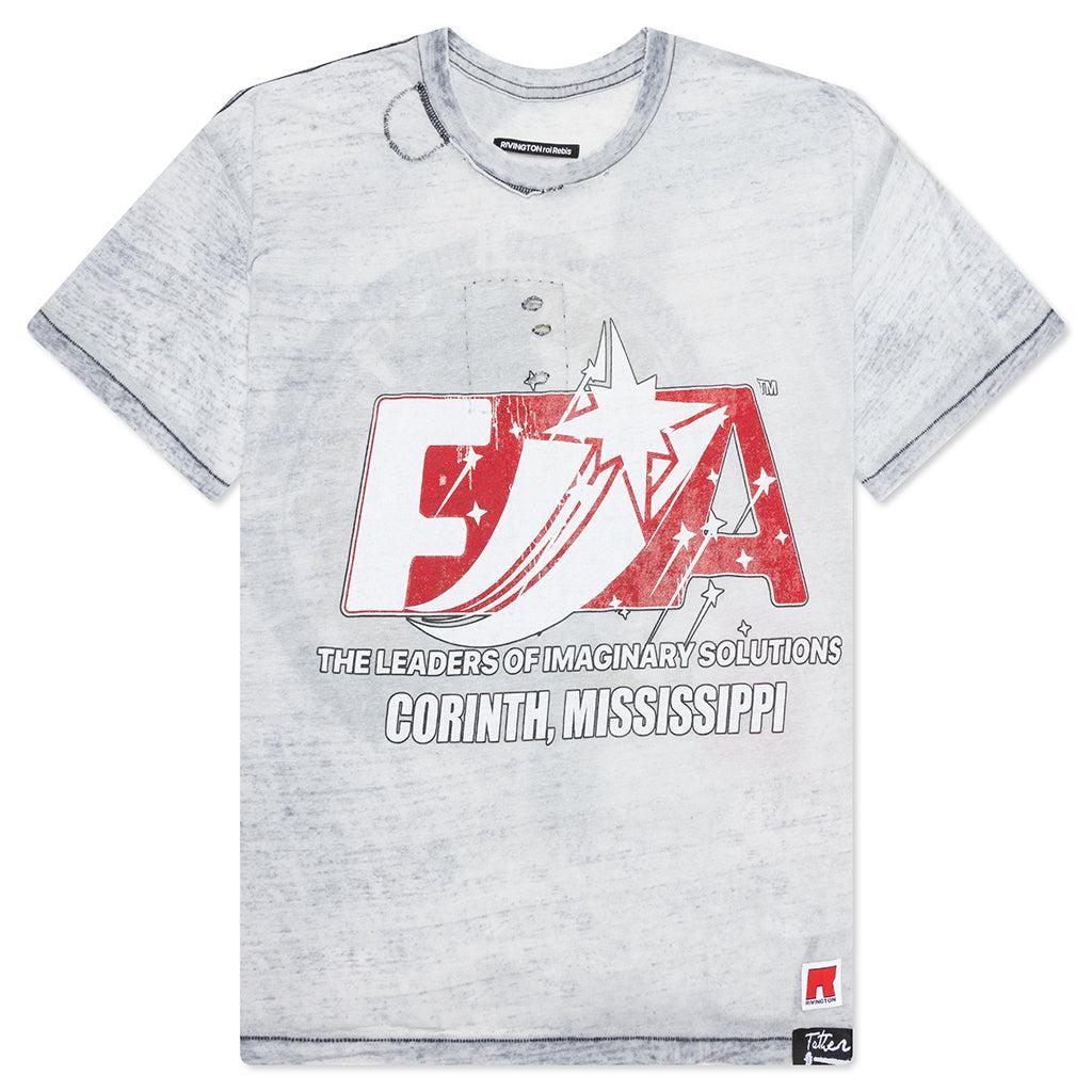 Founding Narrative Tee - Blue Burnout Male Product Image