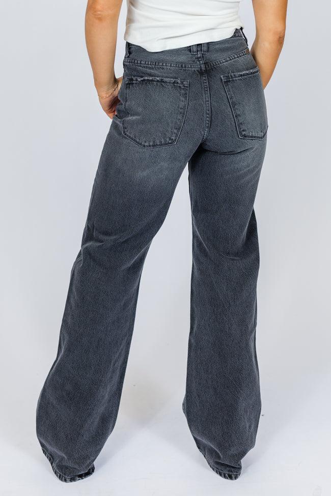 Jaslyn Black Denim Jeans FINAL SALE Product Image