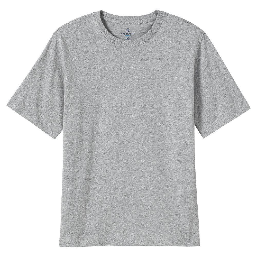 Men's Lands' End Super-T Short Sleeve T-Shirt,  Product Image
