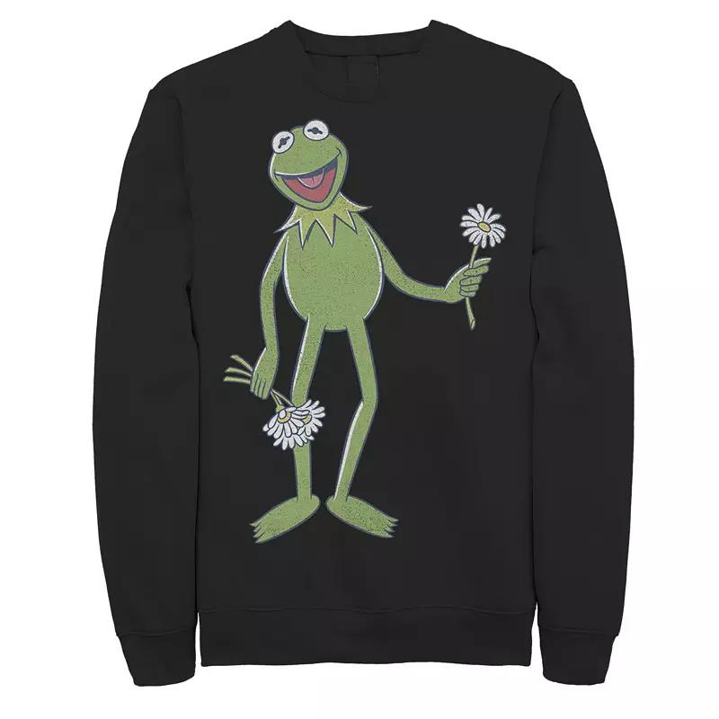 Disney's The Muppets Kermit The Frog Men's Portrait Sweatshirt,  Product Image