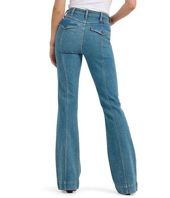 Wrangler® Retro® Brooklyn Flared Denim Trousers Product Image