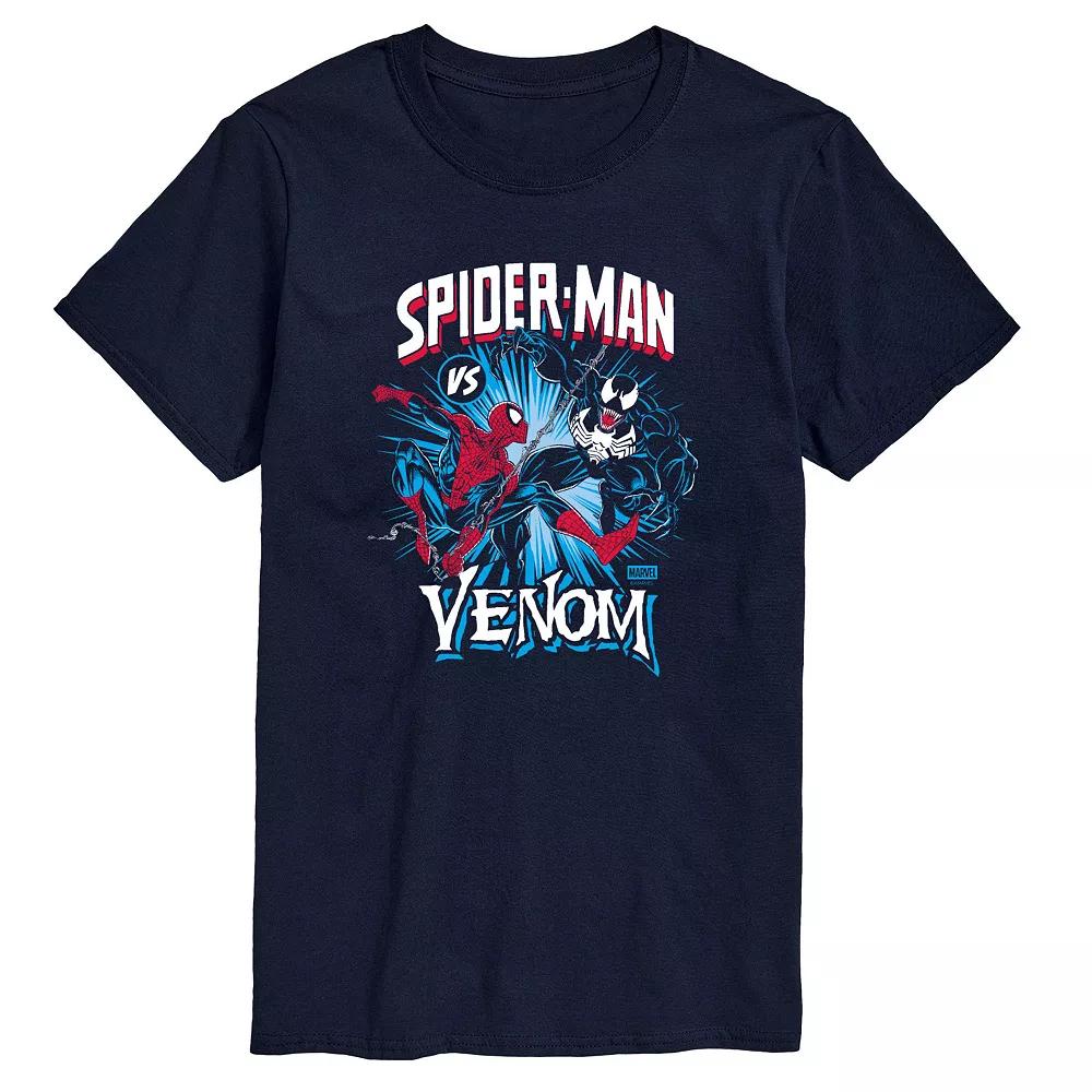 Big & Tall Marvel Spider-Man Vs Venom Graphic Tee, Men's,  Product Image