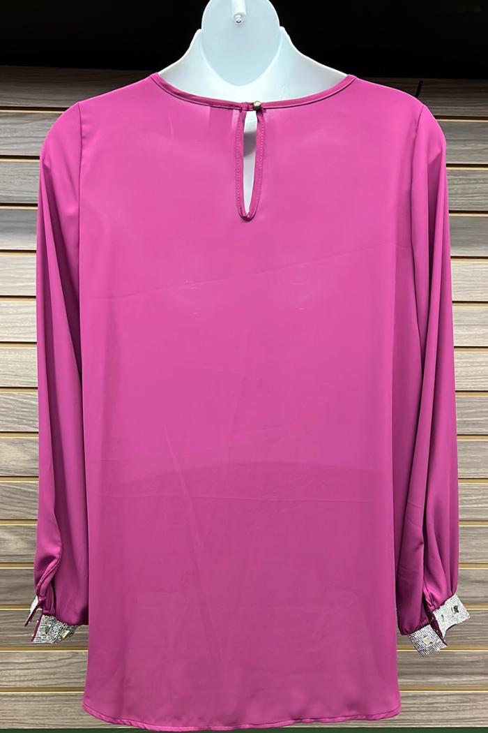 Plus Long Sleeve with Sequins Product Image