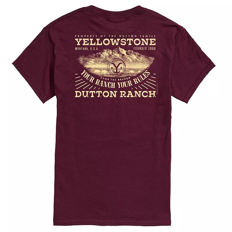 Men's Yellowstone Property Of Dutton Family Graphic Tee,  Product Image