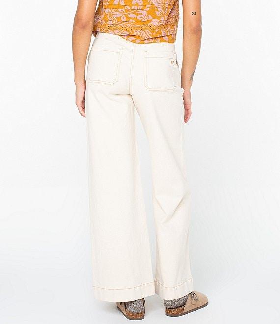 Roxy Wandering Shores Denim Jeans Product Image