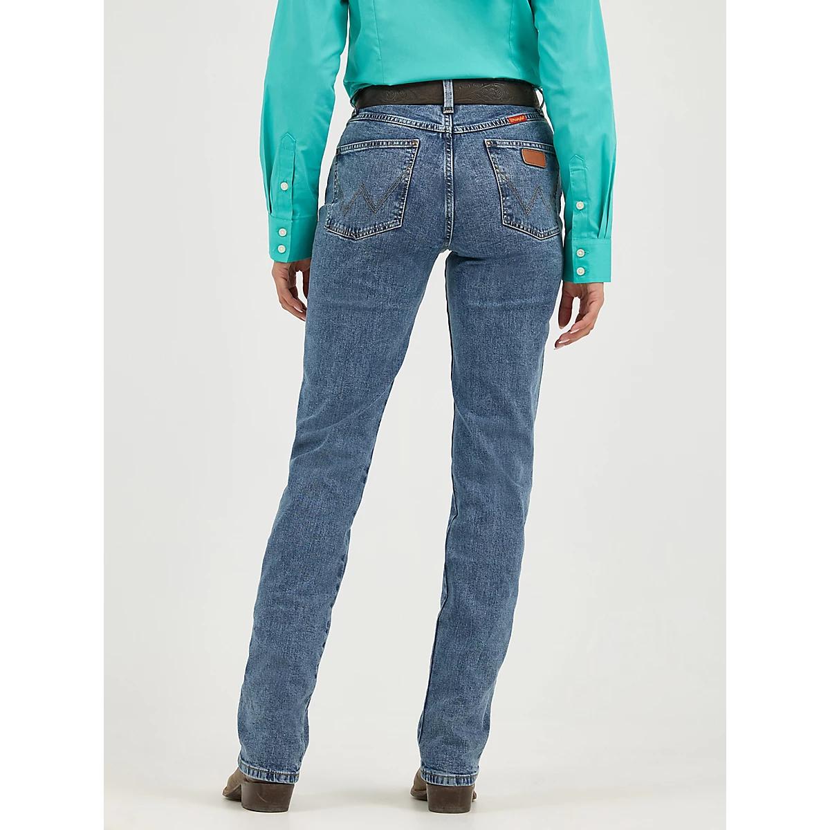 Women's Wrangler® Cowboy Cut® Slim Fit Stretch Jean in Stonewash Product Image