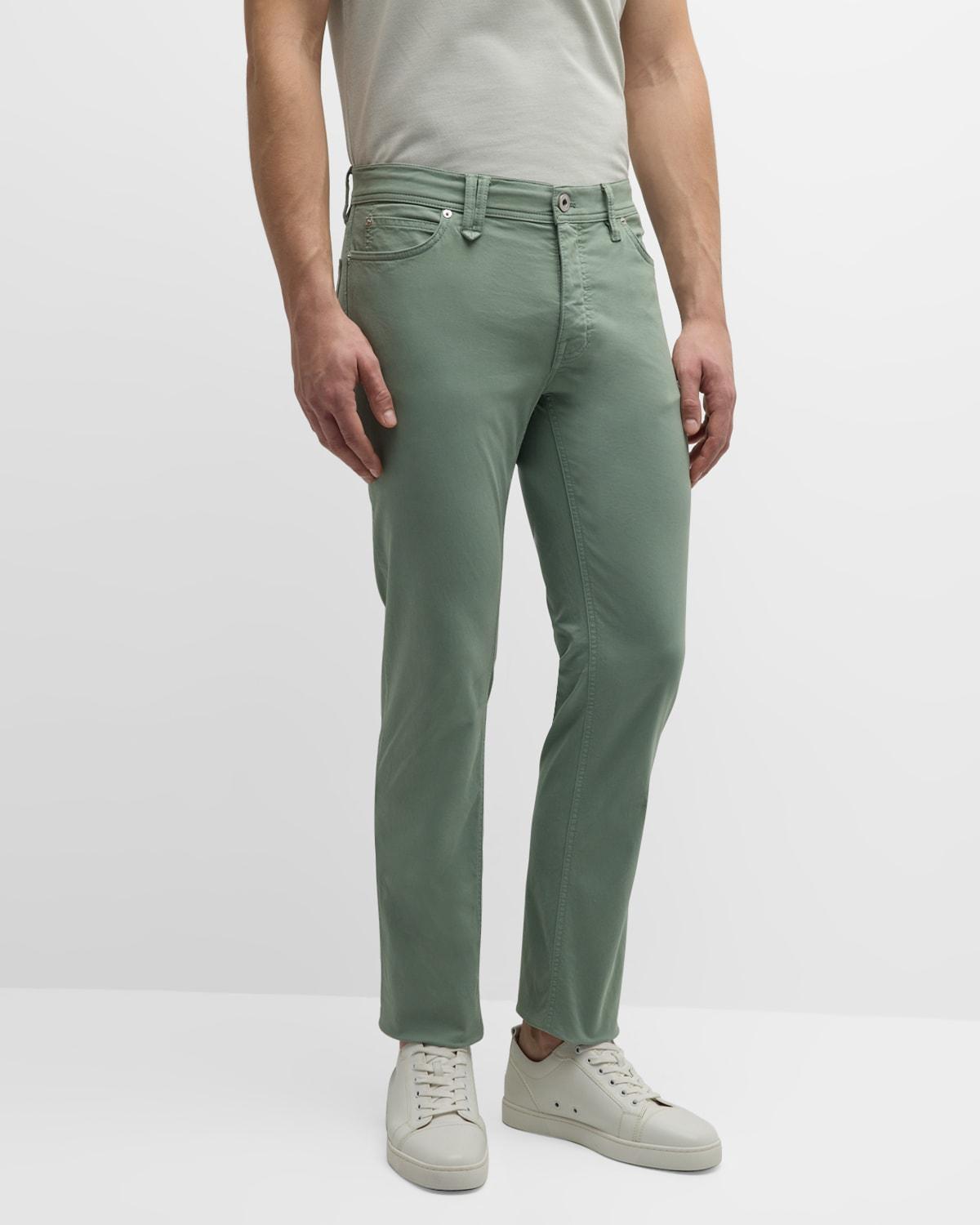 Men's Cotton-Stretch 5-Pocket Pants Product Image