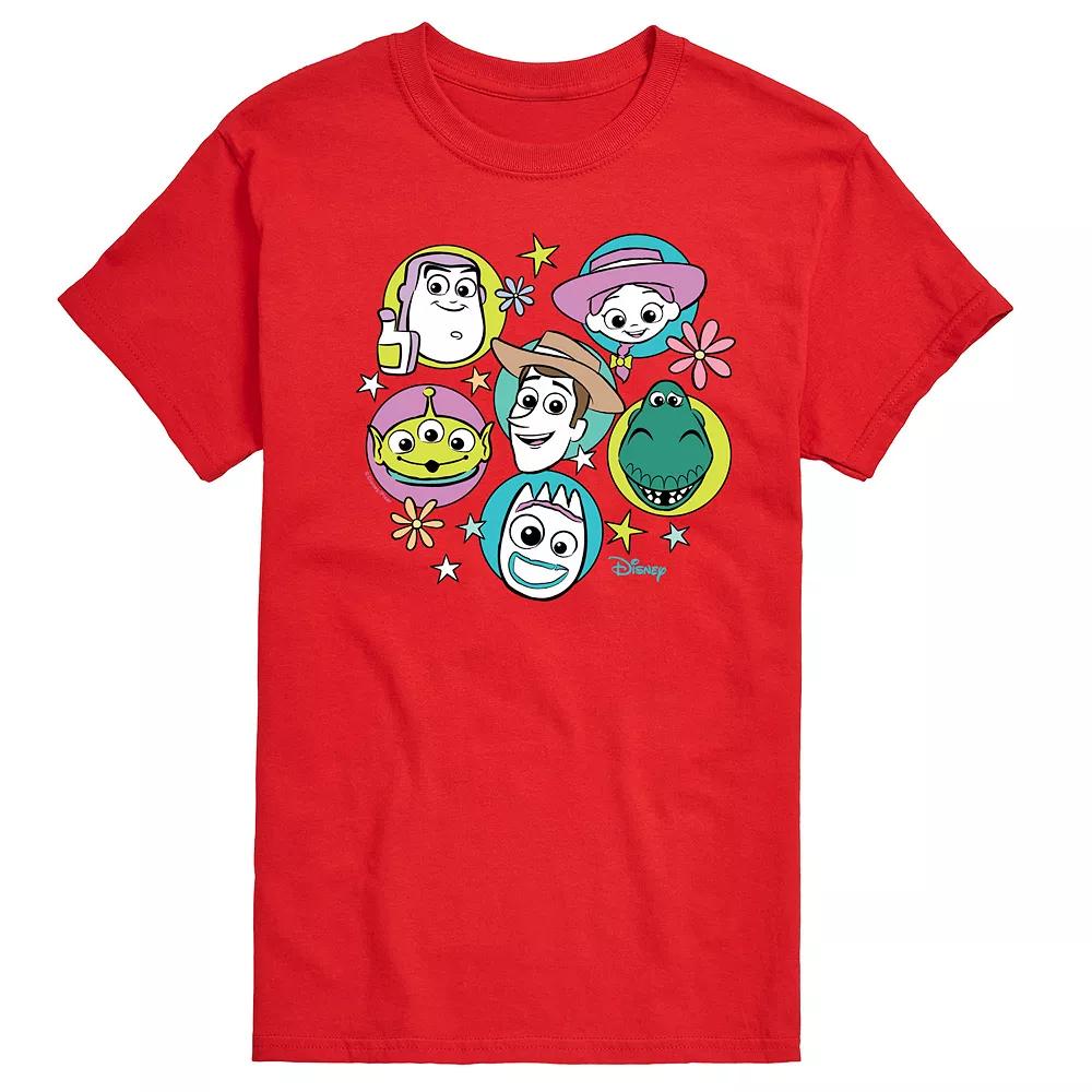 Disney / Pixar's Toy Story 4 Men's Group Grid Graphic Tee,  Product Image