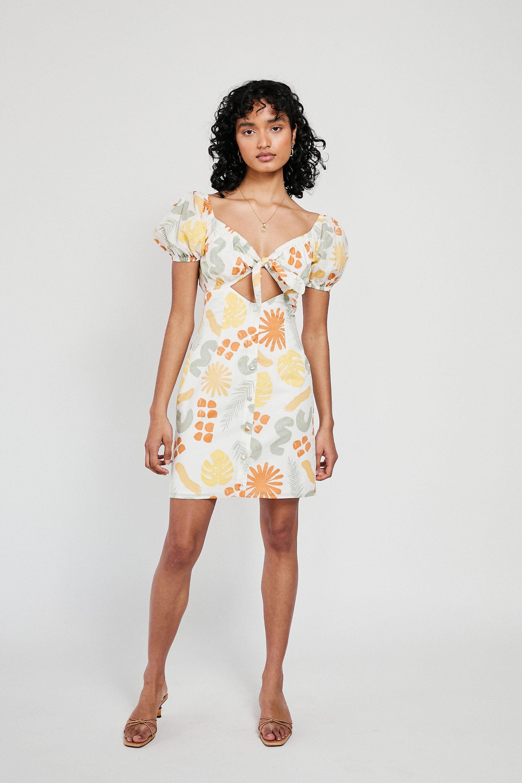 Enga Dress - Desert Leaf Product Image