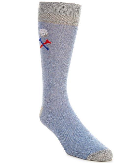 Cremieux Golf Ball And Tee Crew Dress Socks Product Image