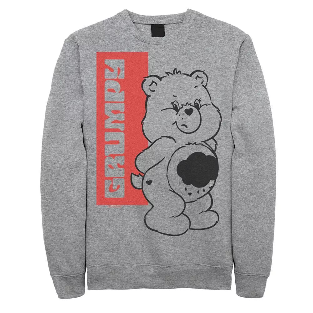 Men's Care Bears Grumpy Bear Sweatshirt,  Product Image