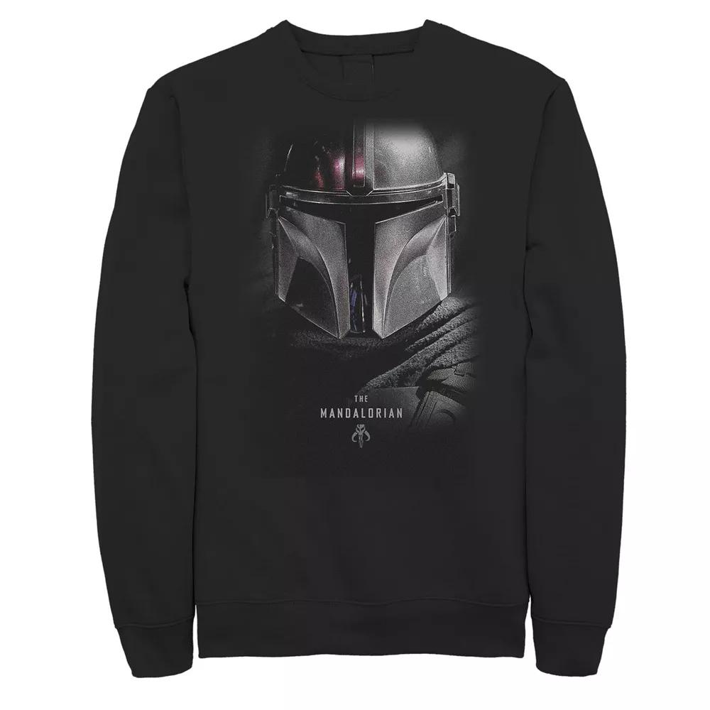 Big & Tall Star Wars The Mandalorian Bounty Hunter Shadow Sweatshirt, Men's,  Product Image