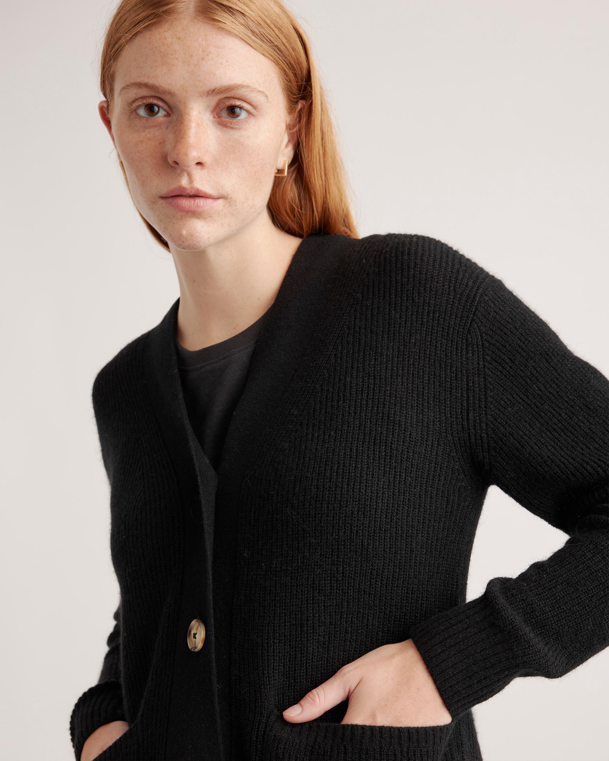 Quince | Women's Baby Alpaca-Wool OverSized Cardigan Sweater Product Image