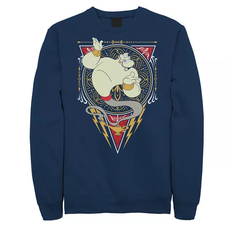 Men's Disney's Aladdin Magic Wishes Sweatshirt, Size: XL, Blue Product Image