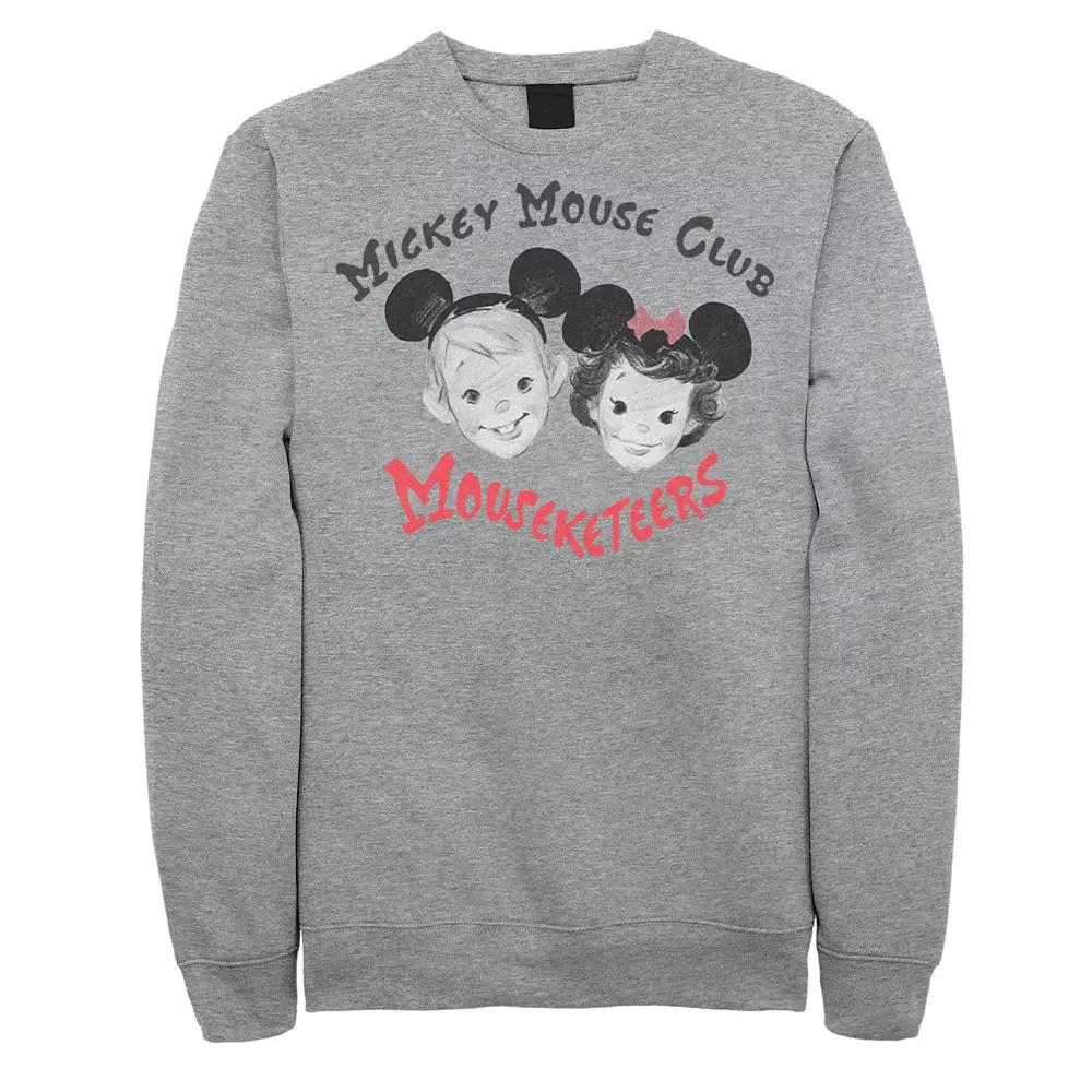 Disney's Mickey Mouse Big & Tall Club Official Mouseketeers Graphic Fleece, Men's,  Product Image