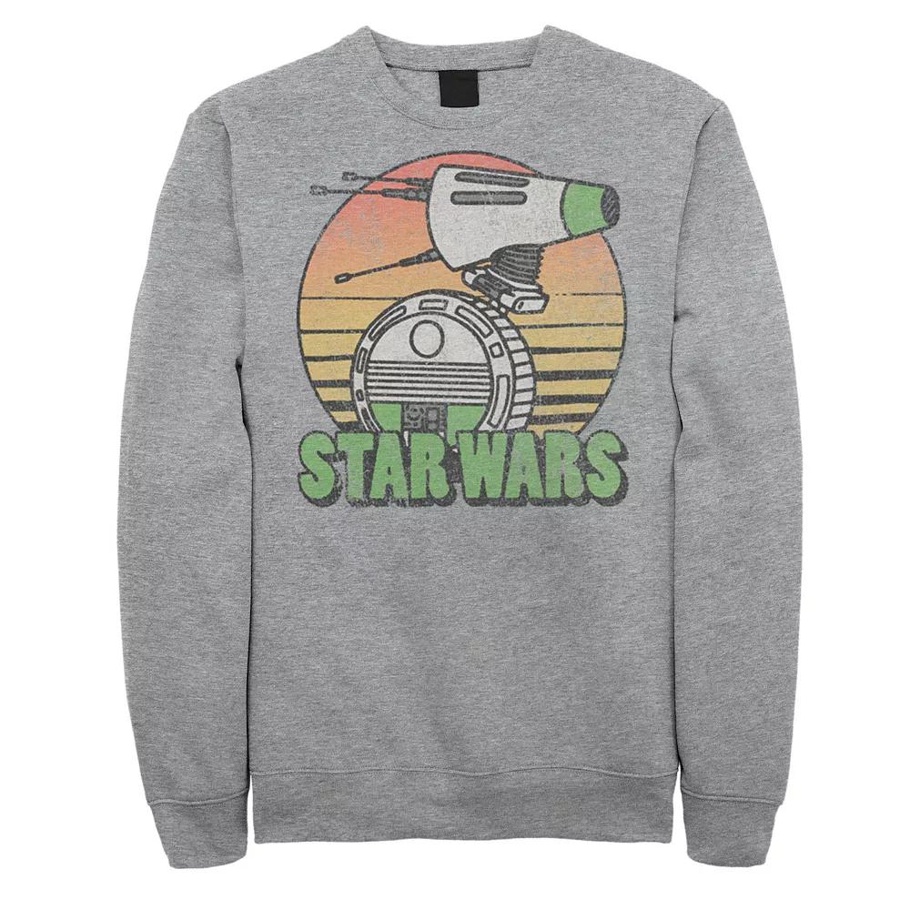 Men's Star Wars The Rise of Skywalker Retro D-0 Sunset Fleece,  Product Image