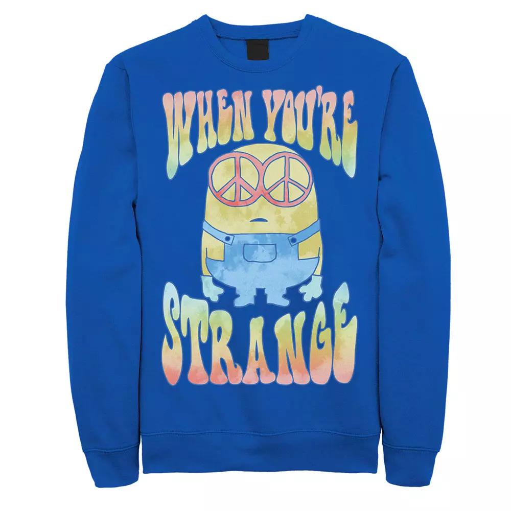Men's Despicable Me Minions When You're Strange Sweatshirt,  Product Image