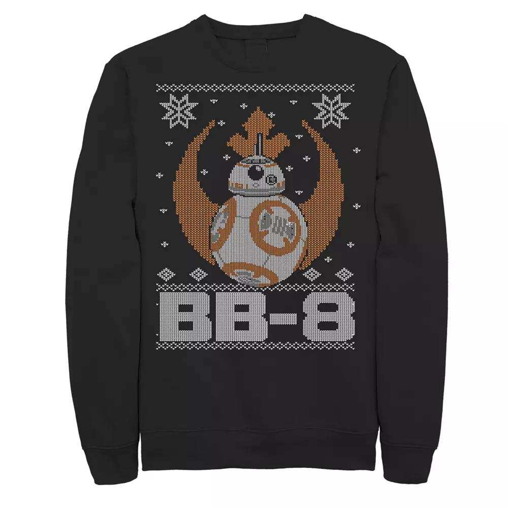 Men's Star Wars BB-8 Christmas Sweater Sweatshirt,  Product Image