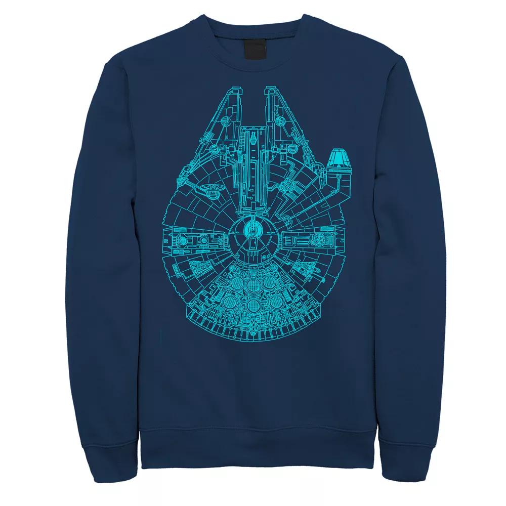 Men's Star Wars Millennium Falcon Sweatshirt,  Product Image