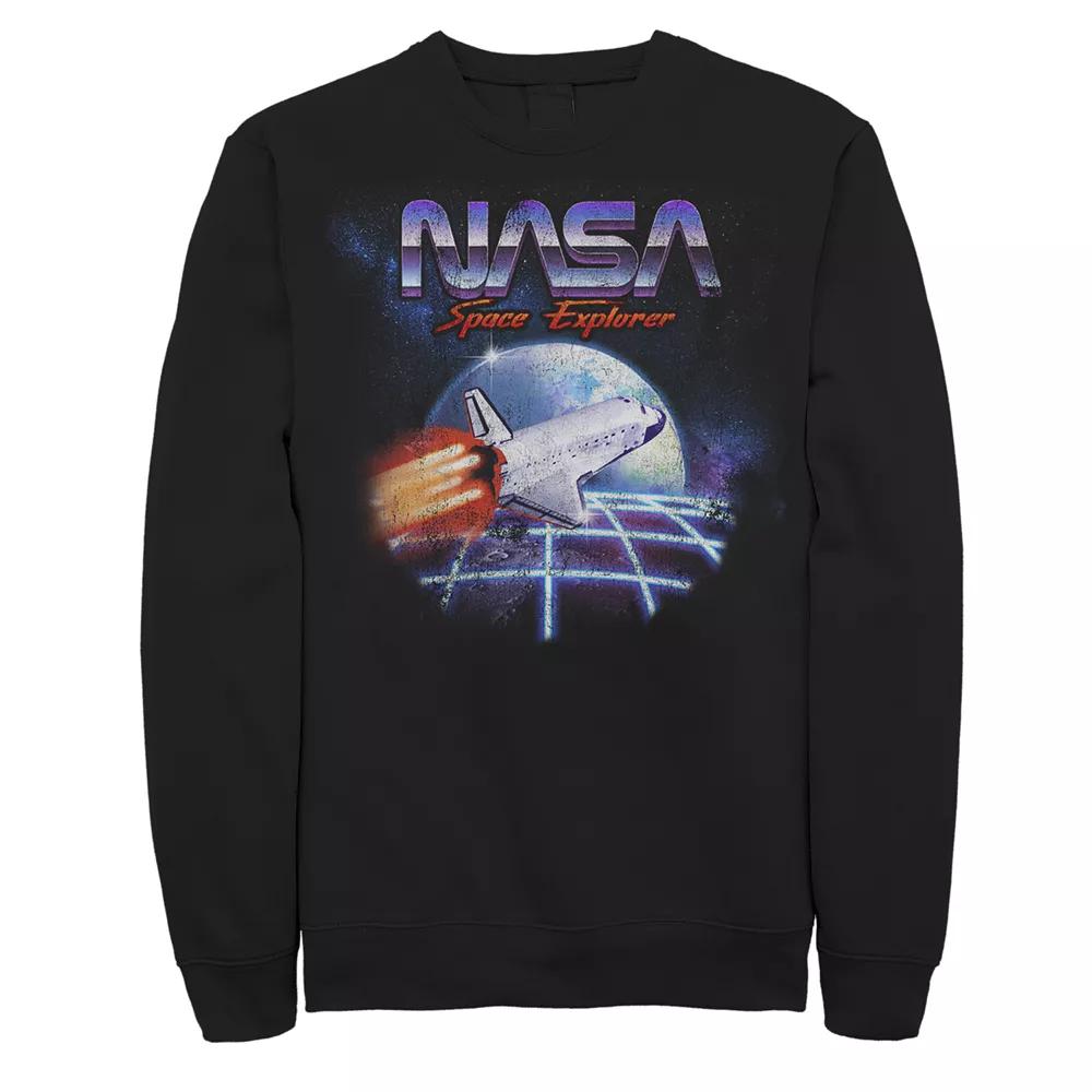 Men's NASA Space Explorer Sweatshirt,  Product Image