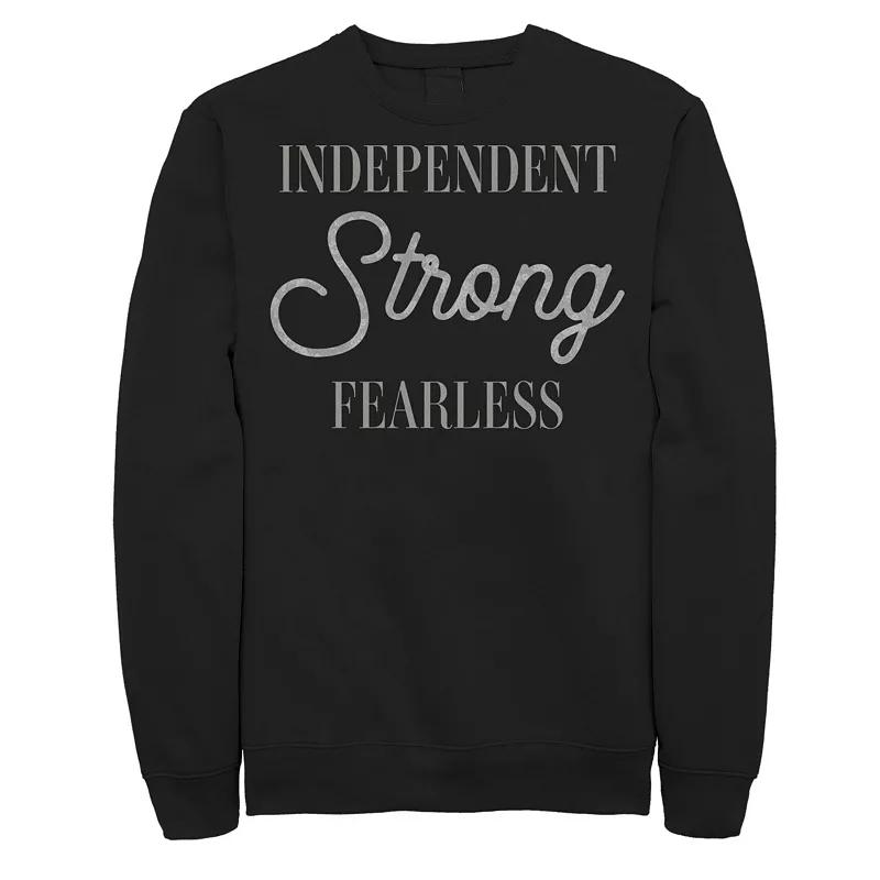 Men's Fifth Sun Independent Strong Fearless Sweatshirt,  Product Image